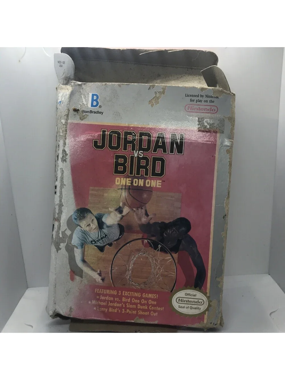 Jordan vs Bird: One-on-One (Nintendo Entertainment System 1989) NES Free Ship
